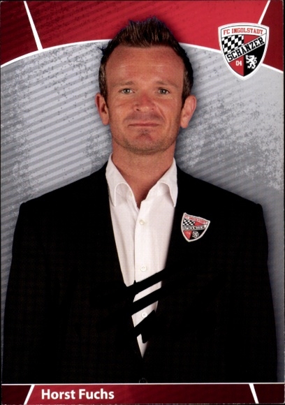 Autogrammkarte Teamkoordinator Horst Fuchs, FC Ingolstadt, Autogramm