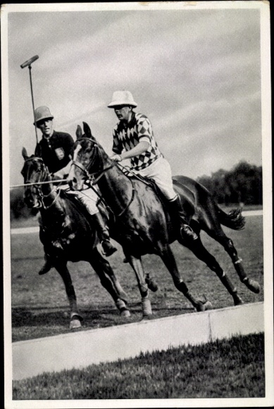 Collector's picture 1936 Olympics, polo fight