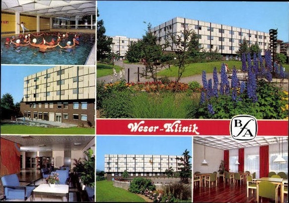 10 old PCs Bad Pyrmont in Lower Saxony, various views