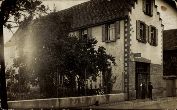 Foto Ak Ladenburg am Neckar Baden, Wohnhaus