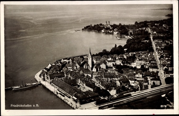 PC Friedrichshafen on Lake Constance, aerial photo
