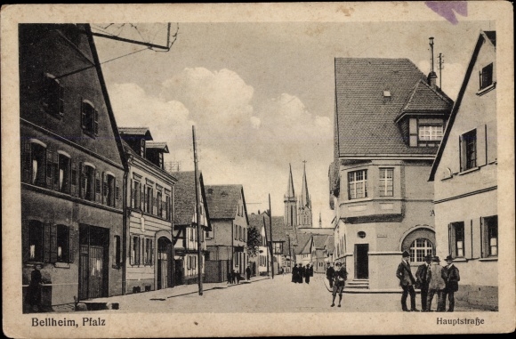 PC Bellheim in der Pfalz, main street