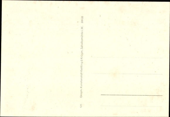 Postcard Hellersen Lüdenscheid in the Märkisches Kreis, hospital for sports injuries, LSB Sporthilfe eV.