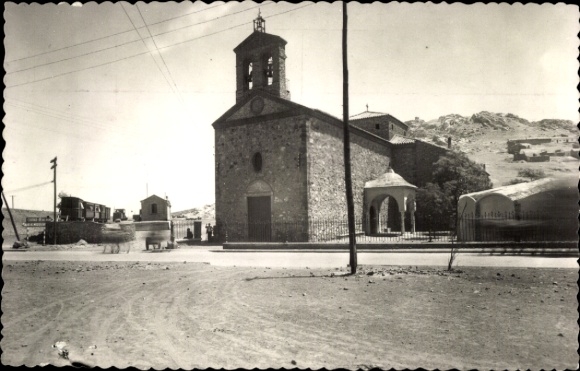 Ak Puertollano Ciudad Real Castilla La Mancha España, Ermita de la Virgen de Gracia