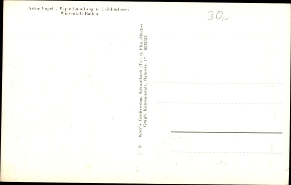 KP Wiesental Waghäusel, pomnik, fragment ulicy