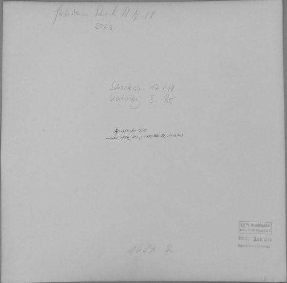Photo Potsdam, 1912, Albrecht Meydenbauer, Schockstrasse 17/18, house facade, silver gelatine