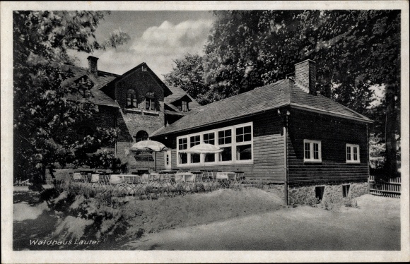 PC Lauter Bernsbach in the Ore Mountains, restaurant Waldhaus Lauter