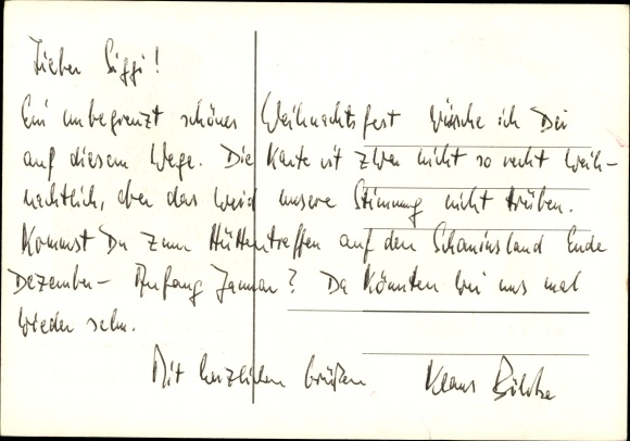 Postcard Federal Chancellor Willy Brandt, State Council Chairman Walter Ulbricht, GDR, FRG, resistance