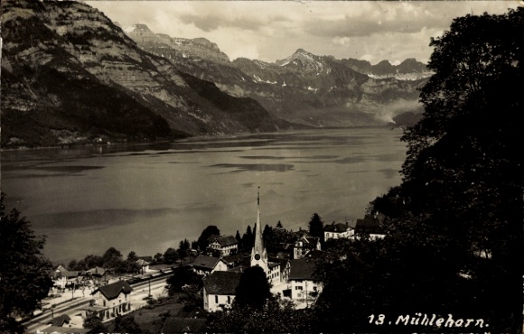 Mühlehorn kanton Glarus, Panorama