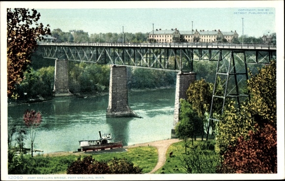 Ak Fort Snelling Minnesota USA, Fort Snelling Bridge