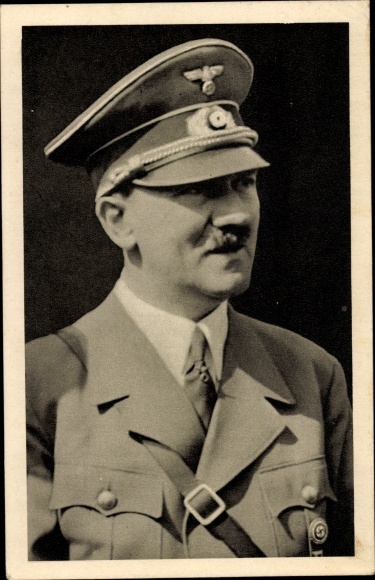 KP Führer i kanclerz Rzeszy Adolf Hitler, portret w mundurze