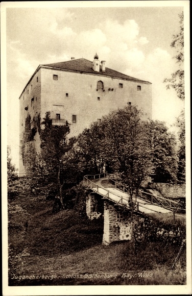 Ak Saldenburg Neder-Beieren, jeugdherberg, kasteel