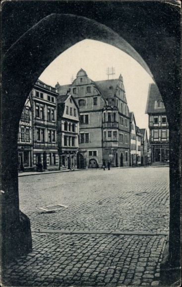 Ak Alsfeld in Hessen, trouwhuis