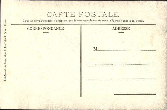 Postcard Vanves Hauts de Seine, Lycée Michelet, in the park, Jet d'eau