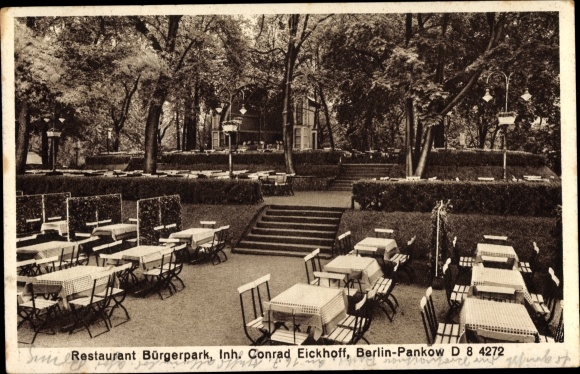 PC Berlin Pankow, Restaurant Bürgerpark
