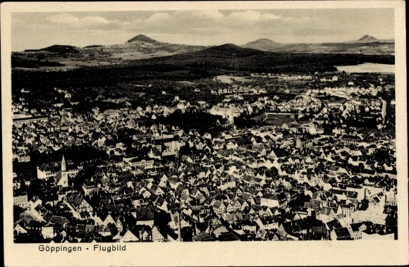 PC Göppingen in Württemberg, aerial picture