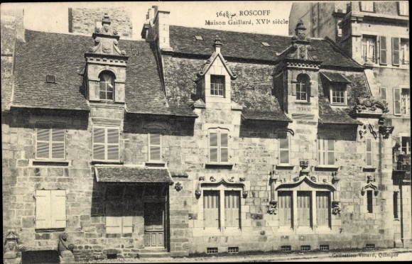 CPA Roscoff Finistère, Maison Gaillard