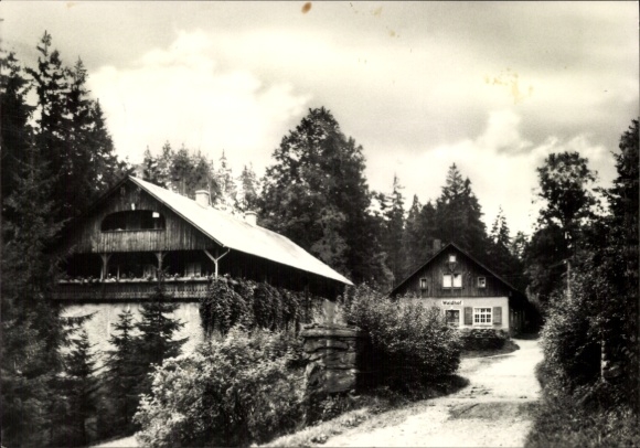 Postcard Gelenau in the Ore Mountains, Waldhof