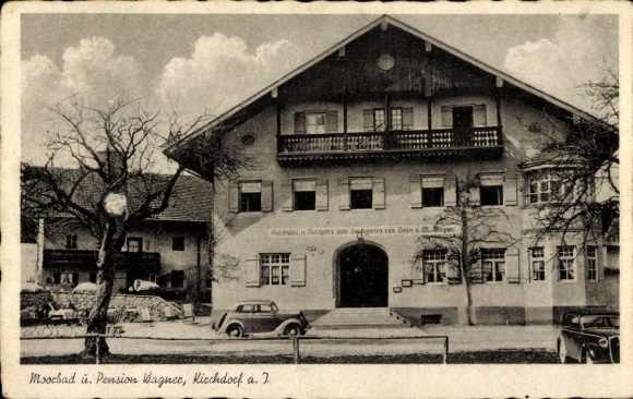 Ak Kirchdorf am Inn Niederbayern, Moorbad und Pension Wagner