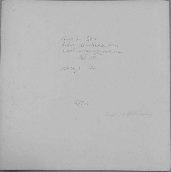 Photo Potsdam, 1912, Albrecht Meydenbauer, Lindenstraße 34a, military orphanage, photogrammetry