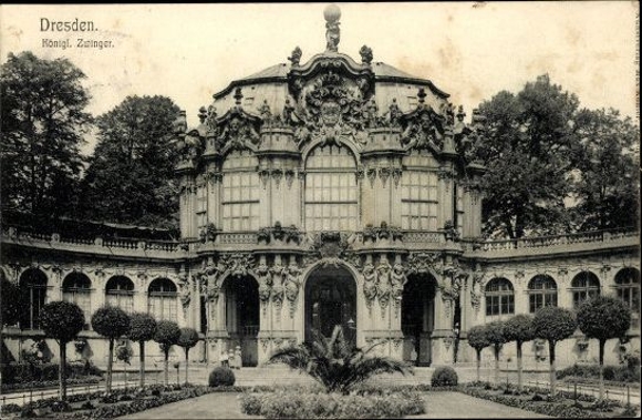 10 alte Ak Dresden, diverse Ansichten
