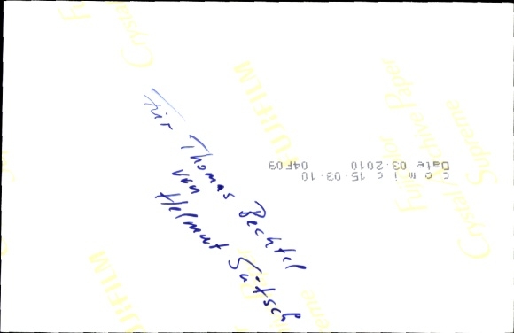 Postcard animal filmmaker Helmut Sütsch, portrait, autograph, foxes