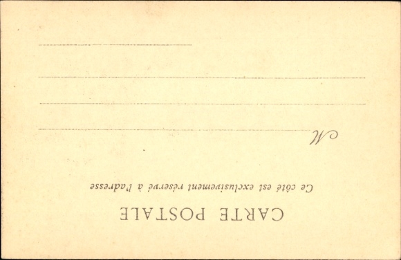 Artist Postcard Frederic Humbert, Affaire Humbert Crawfort, inheritance fraud, Therese Humbert