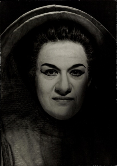 Photo of opera singer Lili Chookasian, Erda, Bayreuth Festival 1965