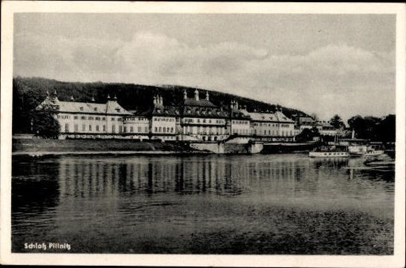10 old PCs Schloss Pillnitz Dresden, various views