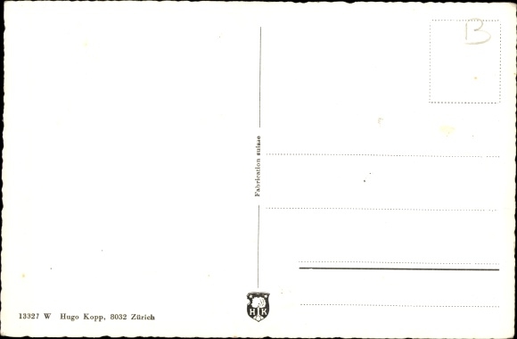 Postcard Wangen an der Aare canton of Berne, barracks