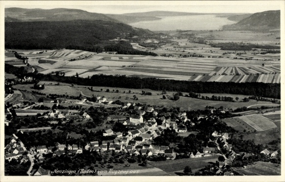 Ansichtkaart Orsingen Nenzingen Baden Württemberg, luchtfoto