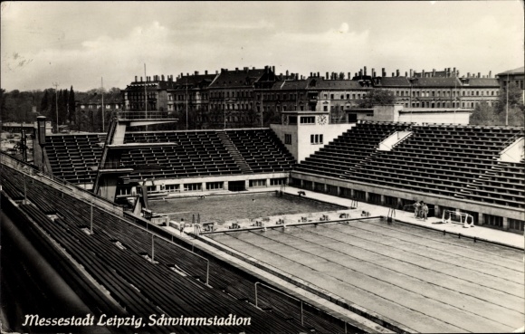 PC Leipzig, Messestadt, view of the swimming stadium