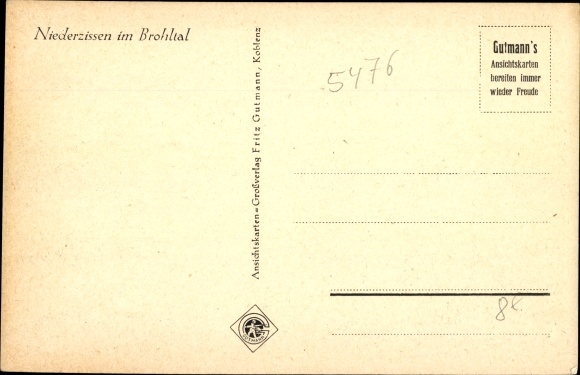 PC Niederzissen in Rhineland-Palatinate, place in the Brohltal