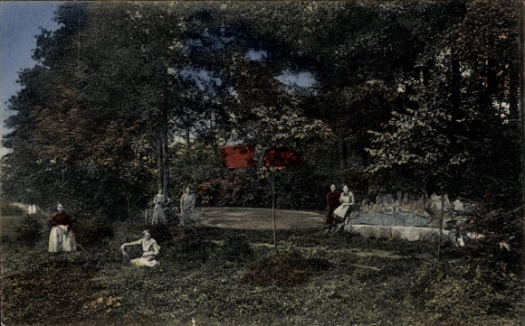 Postcard Hoyerswerda in Upper Lusatia, Wassenburg Mill