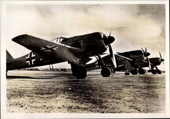 Photo Hoffmann, Focke Wulf F 490 fighter aircraft, April 1942