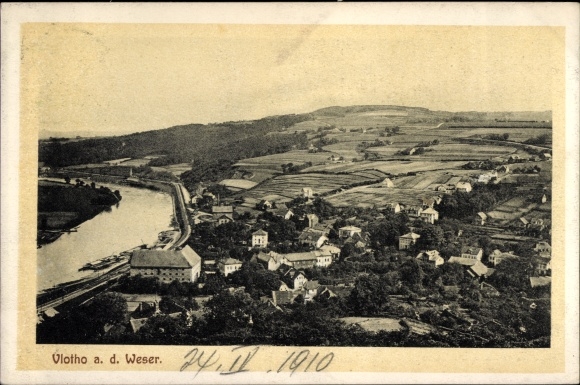 PC Vlotho on the Weser, panorama