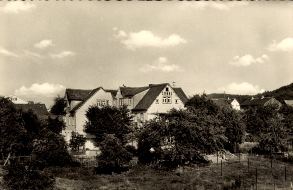 Postcard Lützelbach in Odenwald Hessen, Restaurant and Pension Zur Sonne