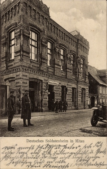 KP Jelgava Mitau Łotwa, Dom Żołnierzy Niemieckich