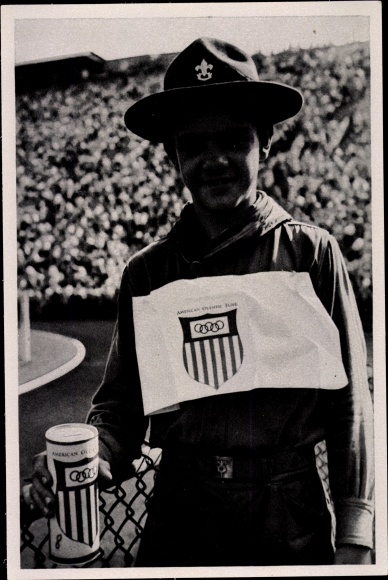 Collection picture Olympia 1936, US Boy Scouts