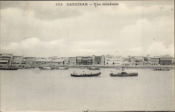 Ak Sansibar Tansania, Gesamtansicht