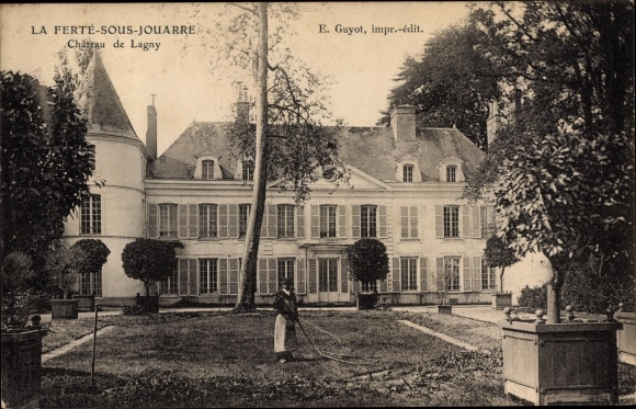 Ak La Ferté sous Jouarre Seine et Marne, Chateau de Lagny