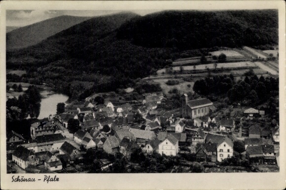 Postcard Schönau in der Pfalz, general view