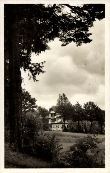 Postcard Hallwangen Dornstetten in the Black Forest Württemberg, Kurhaus Waldeck