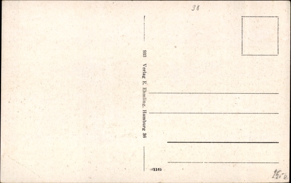 Postcard Hamburg Eimsbüttel Schnelsen, Wahlings Allee, Pinnebergerstrasse, Heitlohstrasse