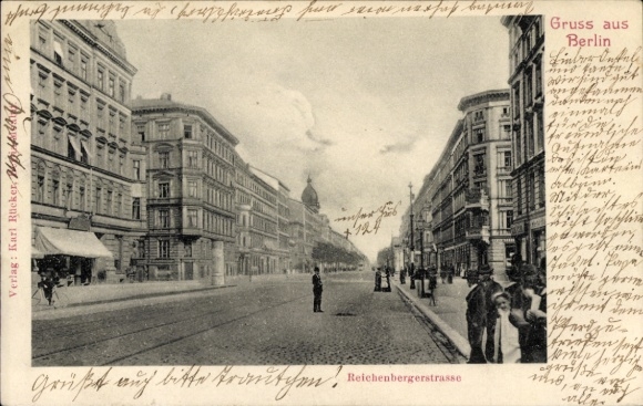 Ak Berlin Kreuzberg, Reichenberger Straße