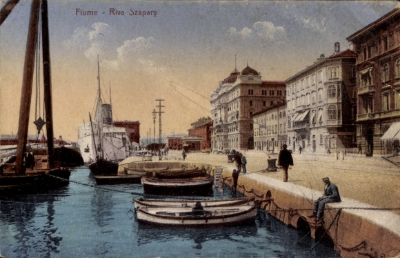 KP Rijeka Fiume Chorwacja, Riva Szapary