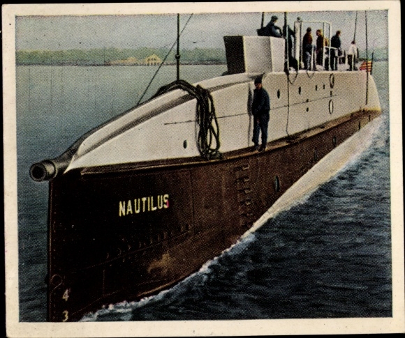 Collecting picture The post-war period No. 179, December 1931, With the submarine to the North Pole, Nautilus