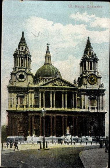 10 alte AK London City England, verschiedene Ansichten