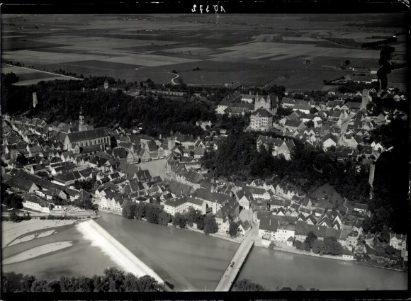 Photo Landsberg im Saalekreis, aerial photograph of the town