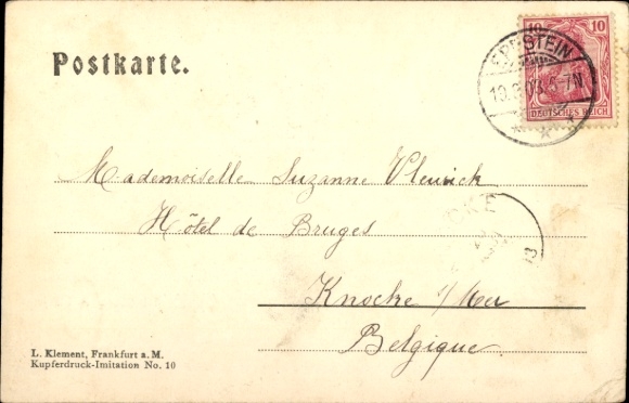 Postcard Eppstein im Taunus, general view